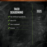 Frontier Co-op Salt-Free Taco Seasoning, 1-Pound Bulk Bag, Mexican-Inspired Spices for Tacos, Dips, Burritos