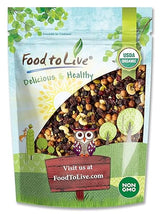 Food to Live - Organic Snack Mix, 2 Pounds - Raw Nuts and Berries with Pumpkin Seeds, Non-GMO, Non-Irradiated, Kosher, Vegan Superfood, Bulk, Great