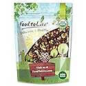 Food to Live - Organic Snack Mix, 2 Pounds - Raw Nuts and Berries with Pumpkin Seeds, Non-GMO, Non-Irradiated, Kosher, Vegan Superfood, Bulk, Great