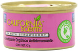 California Scents Spillproof Organic Air Freshener, Shasta Strawberry, 1.5 Ounce Canister (Pack of 4)