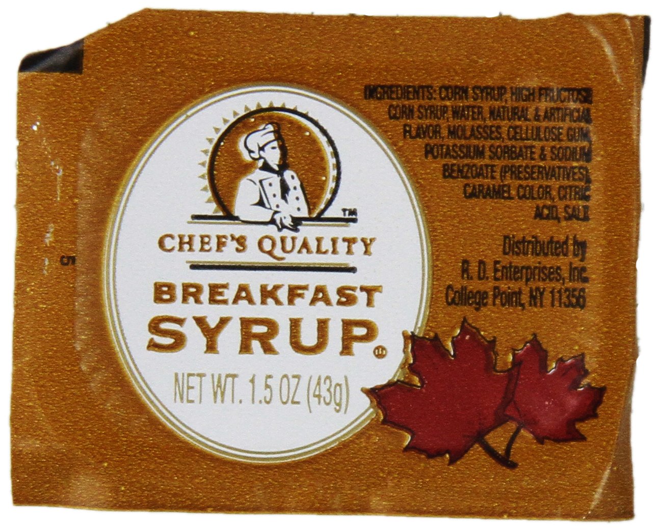 Chef's Quality Table Syrup Cup, 9.38 Pound