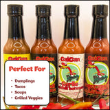GaiGan - Garlic Thai Chili Hot Sauce Dip & Glaze, All Natural Gluten Free Vegan Condiments with Low Sodium & No Preservatives, 150 mL