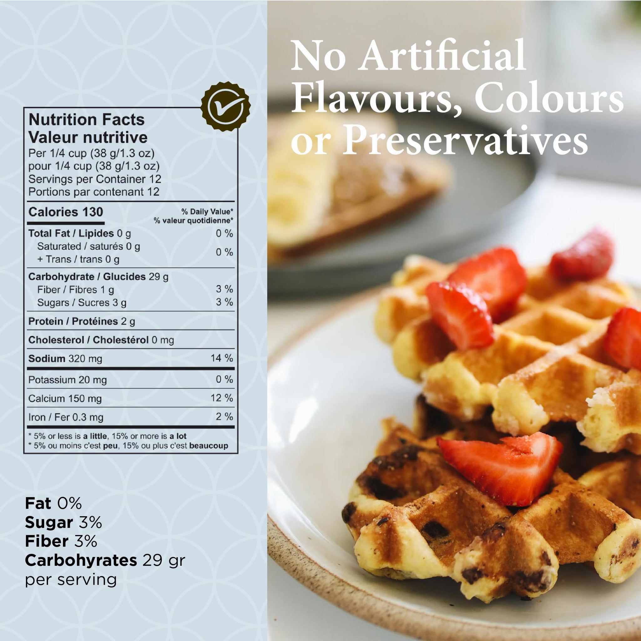 Cloud 9 Gluten Free Pancake Mix, Waffle Mix, Light & Fluffy, Easy-to-Make Pancakes and Waffles, Versatile Gluten Free Baking (1 KG), Vegan & Kosher