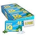 Big Sky MINT iQ Icy Peppermint Mint Candy 40 grams Pack of 6 Tins in Display Tray - Travel Size Mint Candies Tin - Keto Friendly, Vegan & Natural