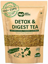 Detox and Digest CCF Tea with Ginger, Turmeric and Licorice Tea 8 Ounces (Pack of 1), 11 Herbs Benefits in One Tea