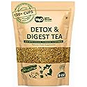 Detox and Digest CCF Tea with Ginger, Turmeric and Licorice Tea 8 Ounces (Pack of 1), 11 Herbs Benefits in One Tea