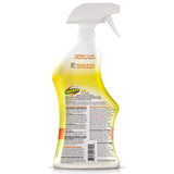 OdoBan 360-Degree Continuous Spray Natural Oil Real Citrus Orange Air Freshener, 10 Ounce, and Multipurpose Disinfectant Cleaner, 32 Ounce Spray, Made