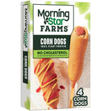MorningStar Farms Plant Based Corn Dogs, Vegan Meat (4 Count)