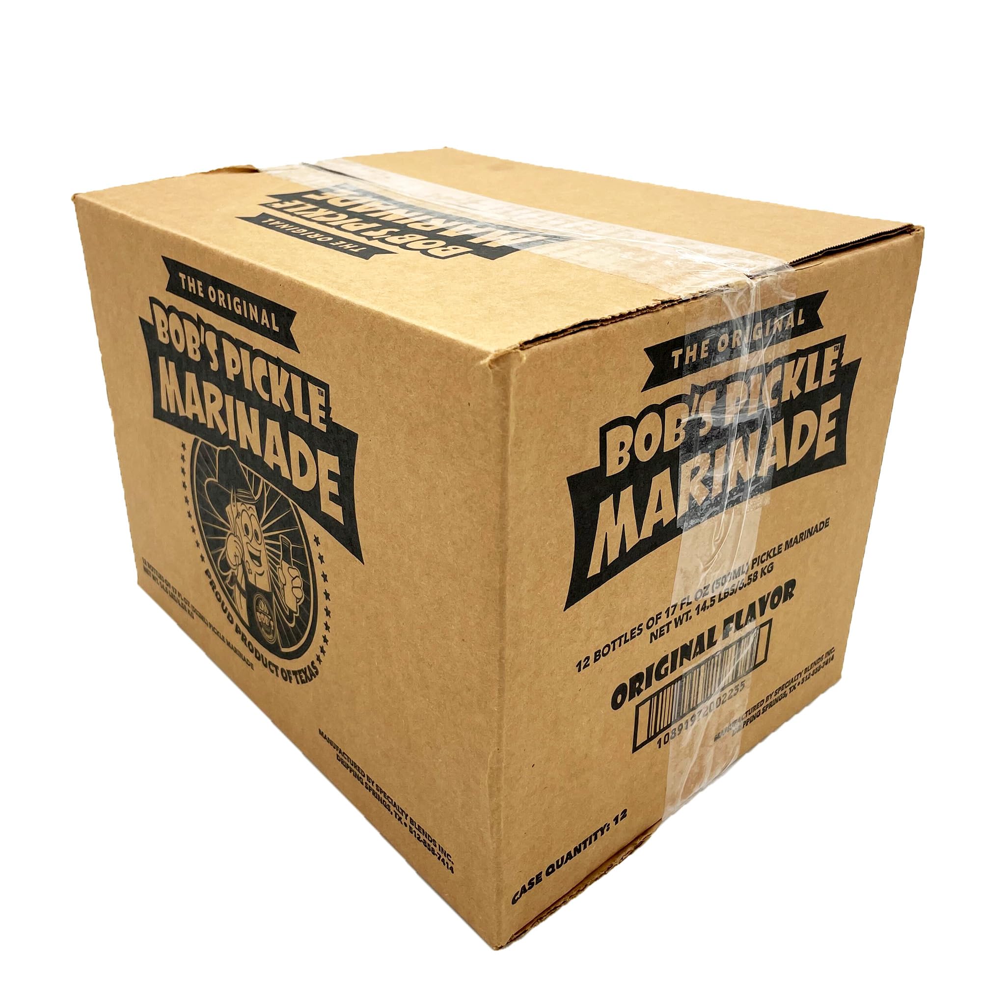 Pickle Juice Marinade - Bob's Pickle Marinade From Bob's Pickle Pops (Pack of 12)