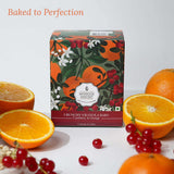 Monsoon Harvest Crunchy Millet Granola Bars - Cranberry Orange - Pack Of 6 Healthy Breakfast Bars (40 Grams Each)