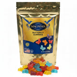 Butterfly Gummies ? Assorted Fruit Flavors ? Gluten-Free, Fat-Free, Soft & Chewy Texture ? Fun Gourmet Snack ? 12oz Resealable Pouch