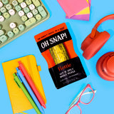 OH SNAP! Hottie Whole Pickle (12 Pack) - Whole Hot N' Spicy Pickle Snack - Fresh Packed Ready to Eat - Gluten-Free, Fat-Free, Non-GMO Veggies