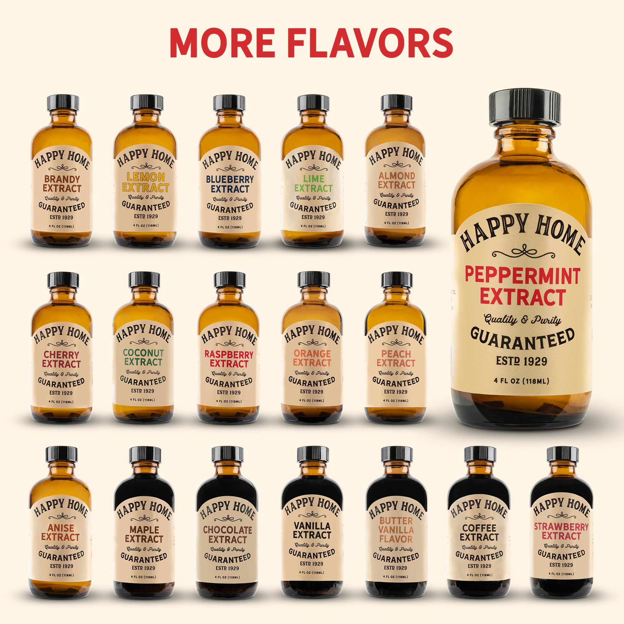 Happy Home Peppermint Extract (4 oz)