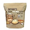 Anthony's Organic Vital Wheat Gluten, 2 lb, High in Protein, Vegan, Non GMO, Keto Friendly, Low Carb