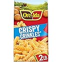 Ore-Ida Crispy Crinkles French Fried Frozen Potatoes, 1 Bag, for Easy Snacks and Dinner Sides, Gluten-Free, 32 oz