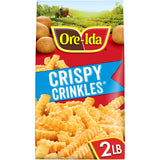 Ore-Ida Crispy Crinkles French Fried Frozen Potatoes, 1 Bag, for Easy Snacks and Dinner Sides, Gluten-Free, 32 oz