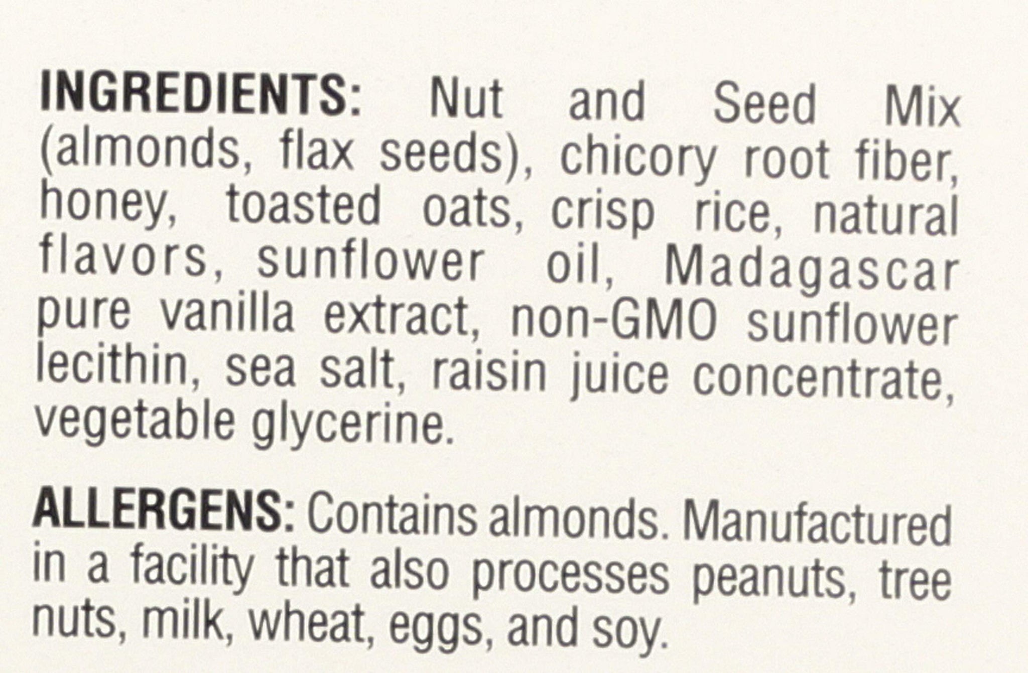 This Saves Lives Gluten-Free Snack Bars, Helping to End Child Hunger, Individually Wrapped Healthy Snack Bars, Non-GMO, Madagascar Vanilla Almond