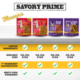 Savory Prime SPC Chicken Jerky 3 lbs.