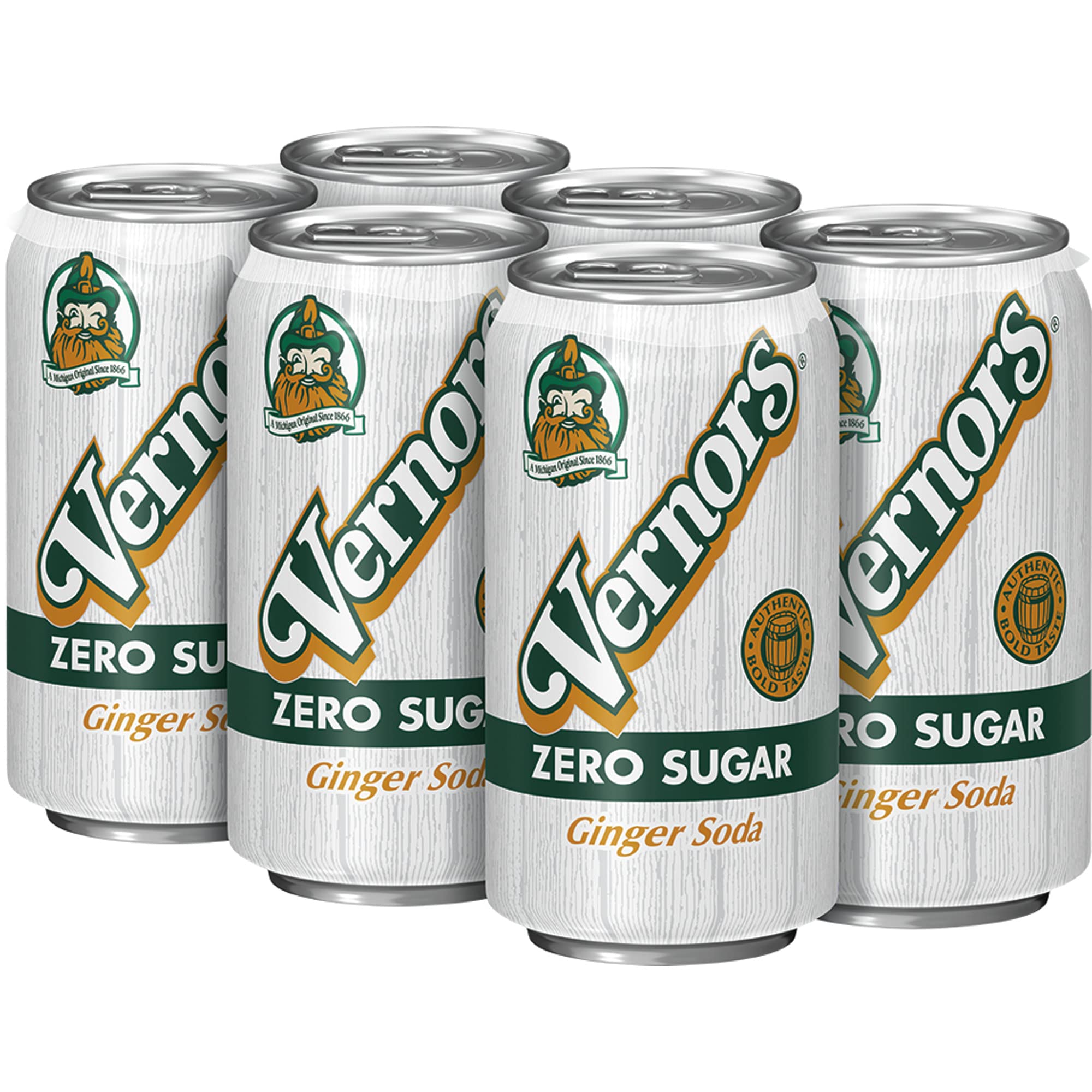 Vernors Soda 6pk Can Gngrale Diet