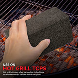 Stock Your Home Grill Cleaning Brick (4 Pack) - Heavy Duty Grill Cleaning Brick - Pumice Stone Brick for Flat Tops and Griddles - Blackstone Griddle