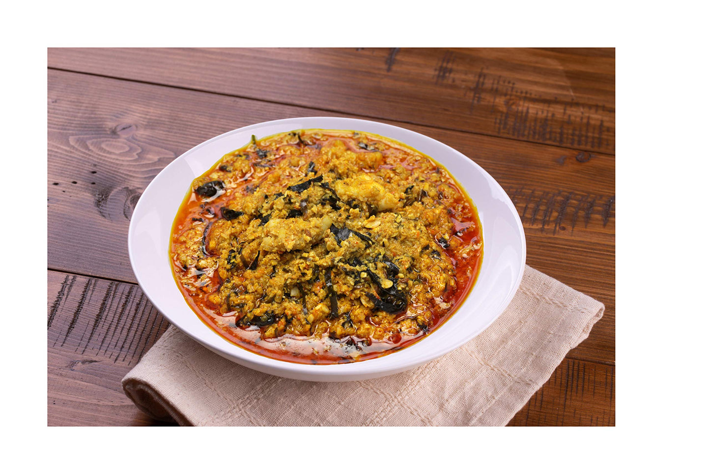 Albasa Egusi Soup Mix 12.7oz (Seasoned) Authentic, Complete Ingredients, No fillers, No Preservatives