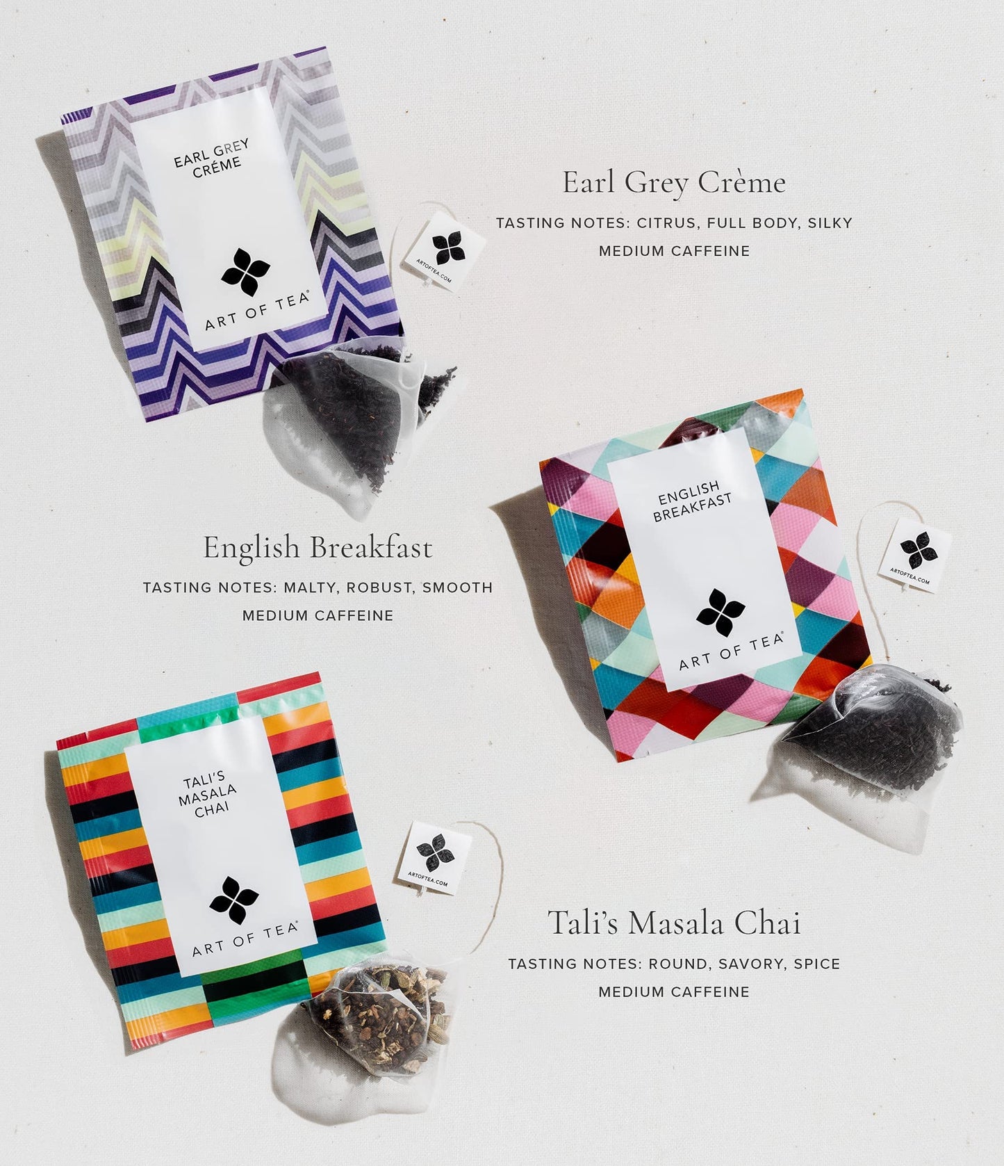Art of Tea Assorted Tea Sampler 12 Count