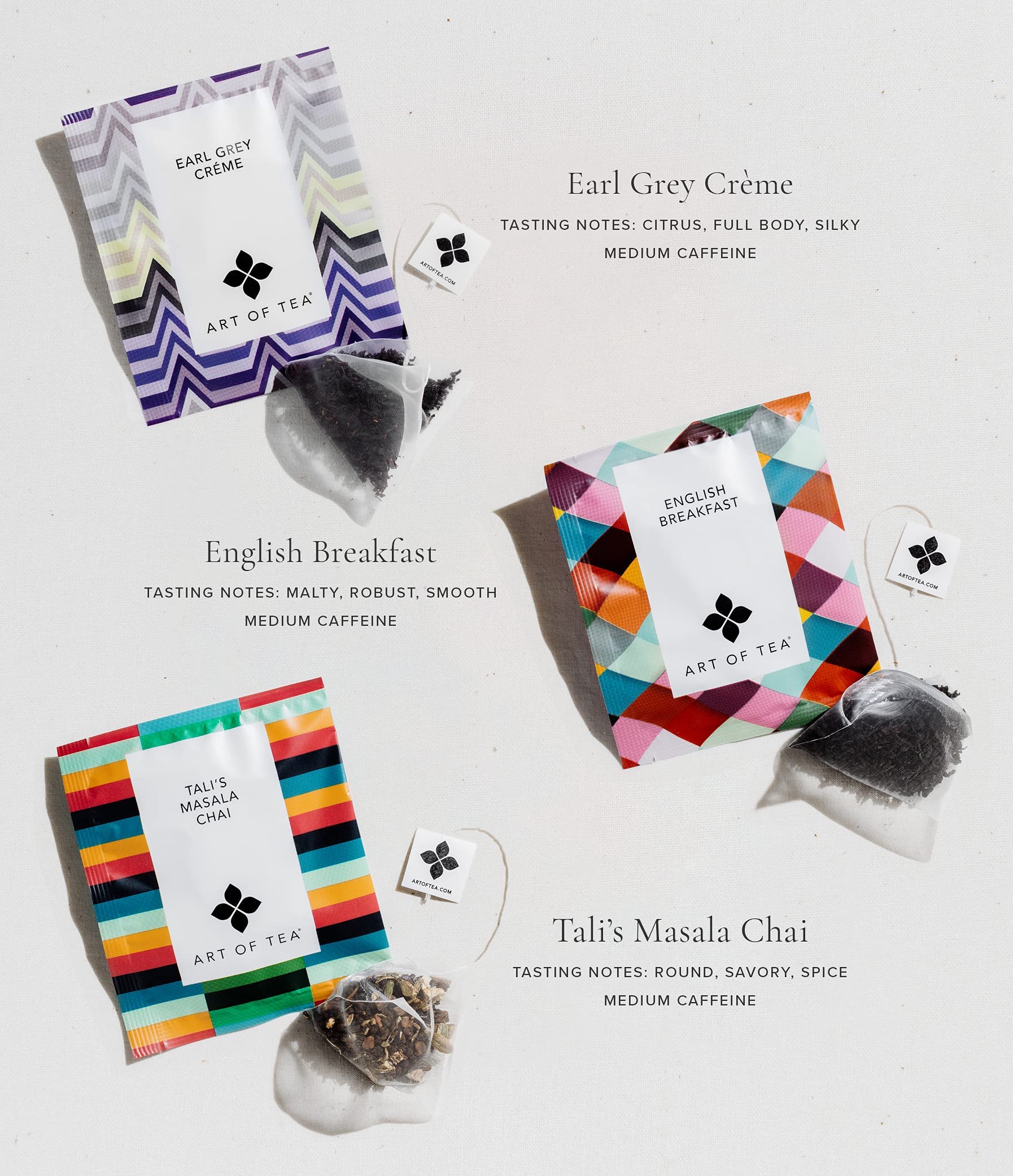Art of Tea Assorted Tea Sampler 12 Count