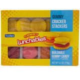 Kraft Lunchables Gummy Candy Cracker Stackers, 2pk, 12.4oz, Fruit Flavored, Valentine's Day Gift, by Frankford Candy