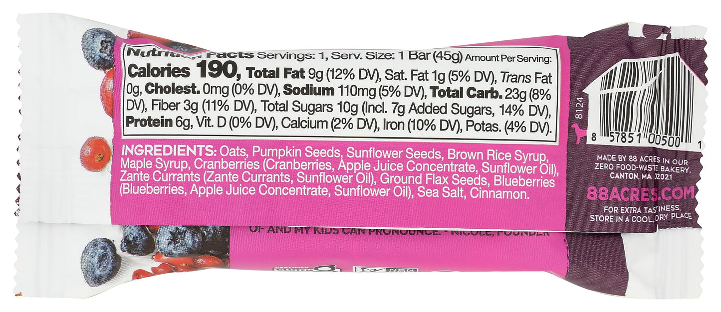 Bars,Triple Berry