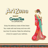 Arizona Premium Brewed Diet Green Tea, 16 Fl Oz (Pack of 12)