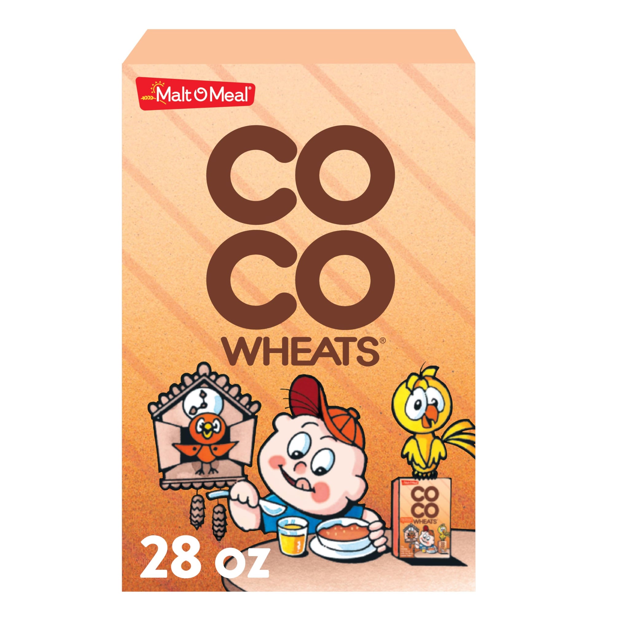 Malt-O-Meal Coco Wheats Breakfast Cereal, Quick Cooking, Kosher, 28 Ounce - 1 count