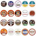Perfect Samplers Coffee/Tea/Cider/Cappuccino and Hot Chocolate Single Serve Cups For Keurig K cup Brewers, Premium Mix, 20 Count