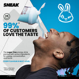 SNEAK Energy Drink Starter Pack | 9 Sachets with Shaker | No Sugar. No Nasties. Just Natural Caffeine, Focus-Boosting Nootropics