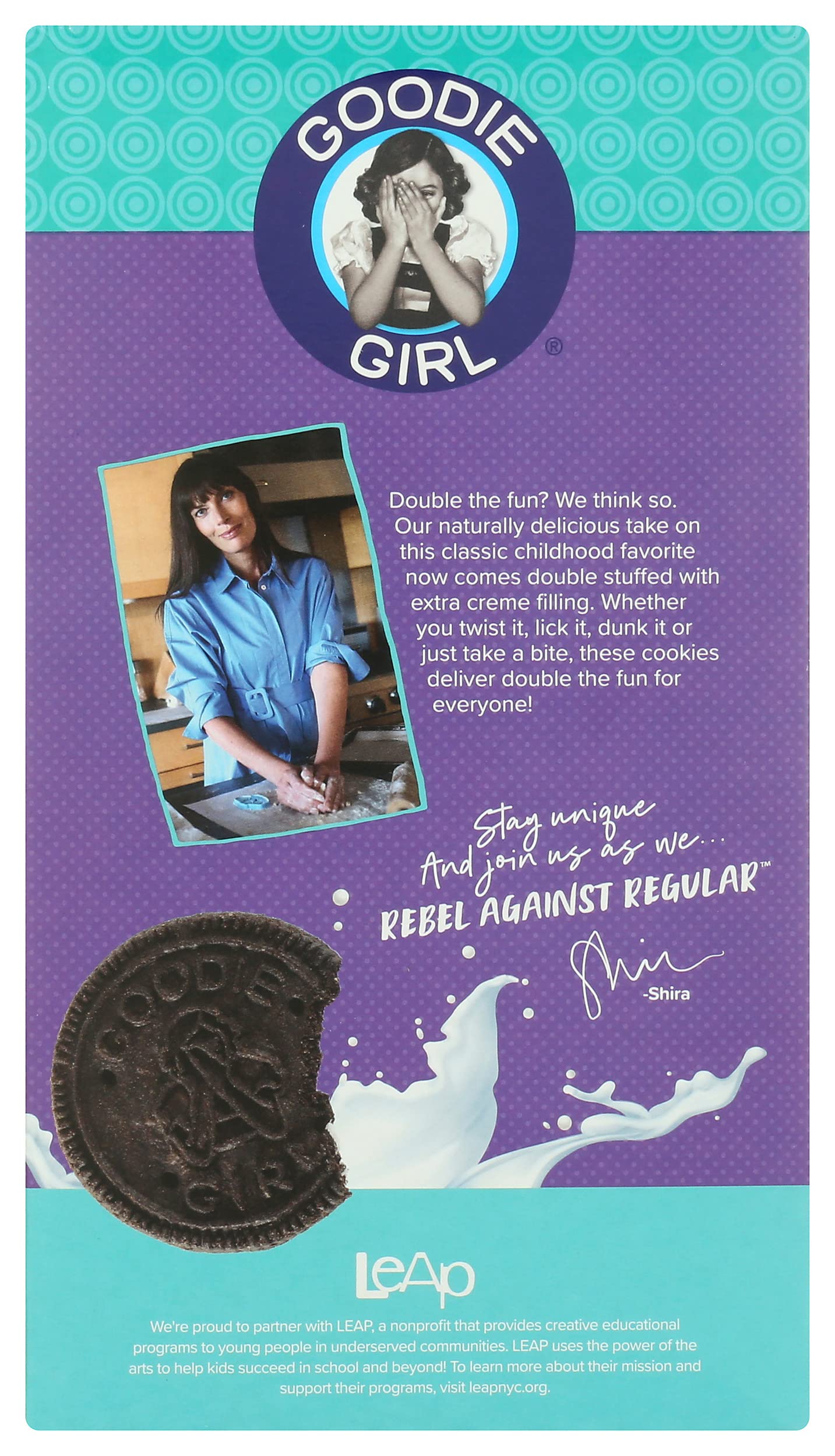 Goodie Girl Super Stuffed Chocolate Crème Cookies, 10.4 OZ
