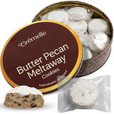 Cremelle Butter Pecan Meltaway Cookies, Pack of 18 Butter Pecan Cookies, Thoughtful Food Gifts for Adults, Ultimate Cookie Gifts for Mothers Day