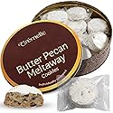 Cremelle Butter Pecan Meltaway Cookies, Pack of 18 Butter Pecan Cookies, Thoughtful Food Gifts for Adults, Ultimate Cookie Gifts for Mothers Day