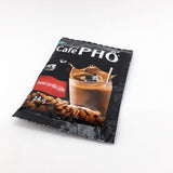 Vietnamese Instant Milk Coffee, Cafe Pho | Box of 9 Sachets | Roasted Ground Coffee Blend with Creamer and Sugar, Suitable for Most Coffee Brewing
