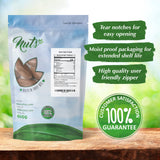 NUTS U.S. - Brazil Nuts In Shell | No Added Colors and No Artificial Flavors | Non-GMO and Natural | Fresh Buttery Taste and Raw | Pasteurized
