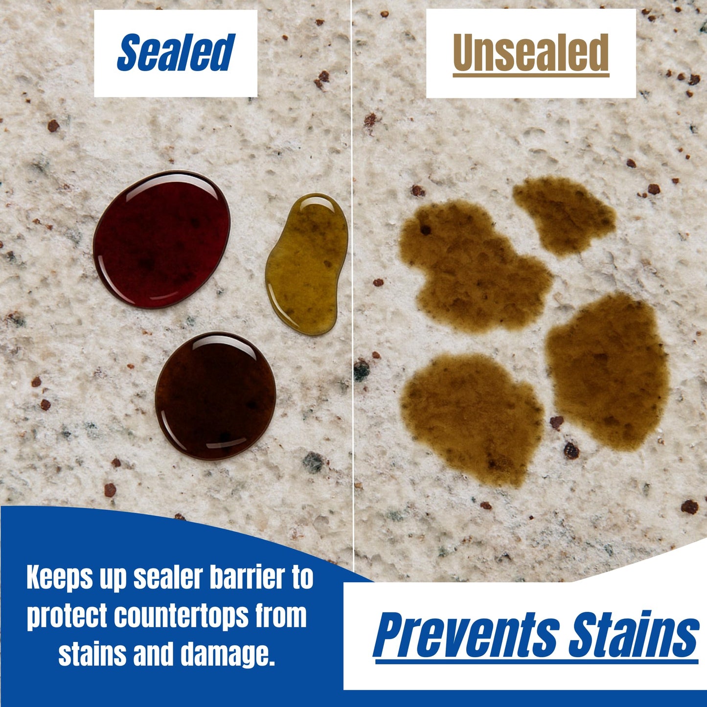 Black Diamond Stoneworks Granite Plus 2-in-1 Cleaner & Sealer, pH Neutral, Streak-Free Stone Cleaner for Granite, Marble, Quartz, Travertine