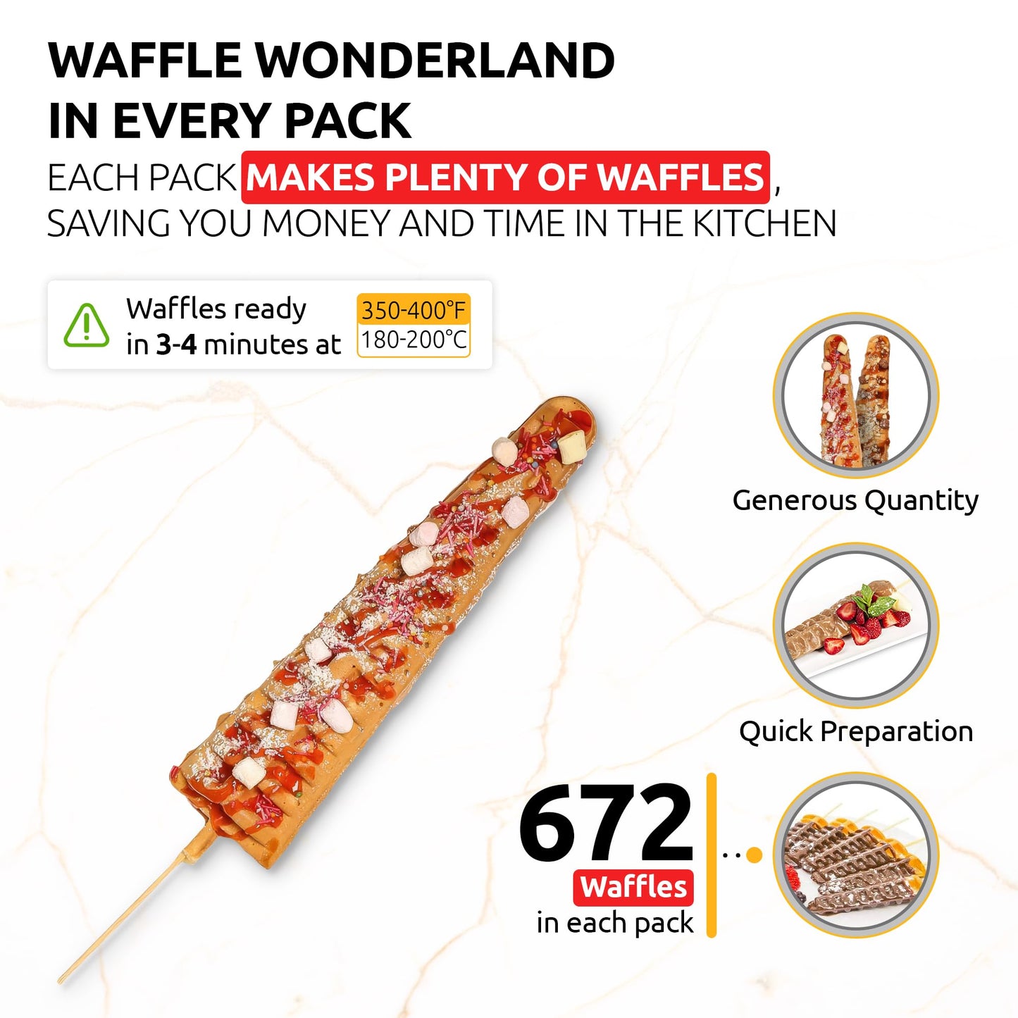 OldSoul Professional Popstick Waffle Mix | Stick Waffles Dough Mix | 30 Lbs | Vanilla Flavor | 672 Waffles (30 Lbs, Gluten Free)