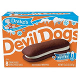 Drake's Devil Dogs, 8 Individually Wrapped Devils Food Cakes, 13.63 oz Box