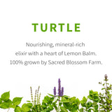 Turtle Herbal Tea | Sacred Blossom Farm | 1.4 oz Loose Leaf | Calm and Wellbeing* | Minimally Processed Wisconsin-Grown Herbal Tea & Medicinal Herbs |
