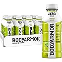 BODYARMOR ZERO Sugar Lemon Lime Electrolyte Drink, Natural Flavors, 16 Fl Oz Bottles (12 Pack), B Vitamins & Antioxidants Sugar Free Hydration