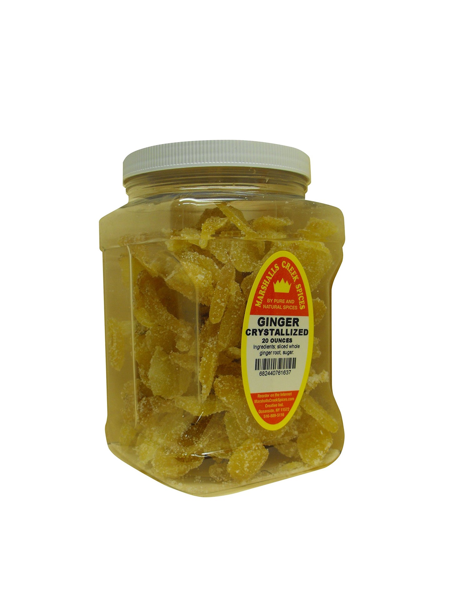 Family Size Marshalls Creek Spices Ginger Crystallized, 20 Ounces …