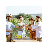 Crackerology White Wine & Basil Gourmet Artisan Snack Kits, 20 Count Crackers Plus Toppings, Easy & Simple Ready-to-Eat, Appetizer For Charcuterie