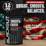 Blackout Coffee Smooth Finish Ground Coffee - Light Roast, Aromatic Smooth Taste - Freshly Roasted 12oz Bag