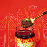 Hotpot Queen Chongqing Chili Crisp | Authentic & Flavorful Premium Sichuan Chili Sauce | Extra Spicy, Tingly, Hot Mala Sauce For A Sensational Savory