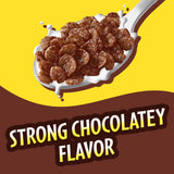 Cocoa PEBBLES Chocolate Breakfast Cereal for Kids, Gluten Free, Made with Sweetened Puffed Rice and Real Cocoa, 11 oz