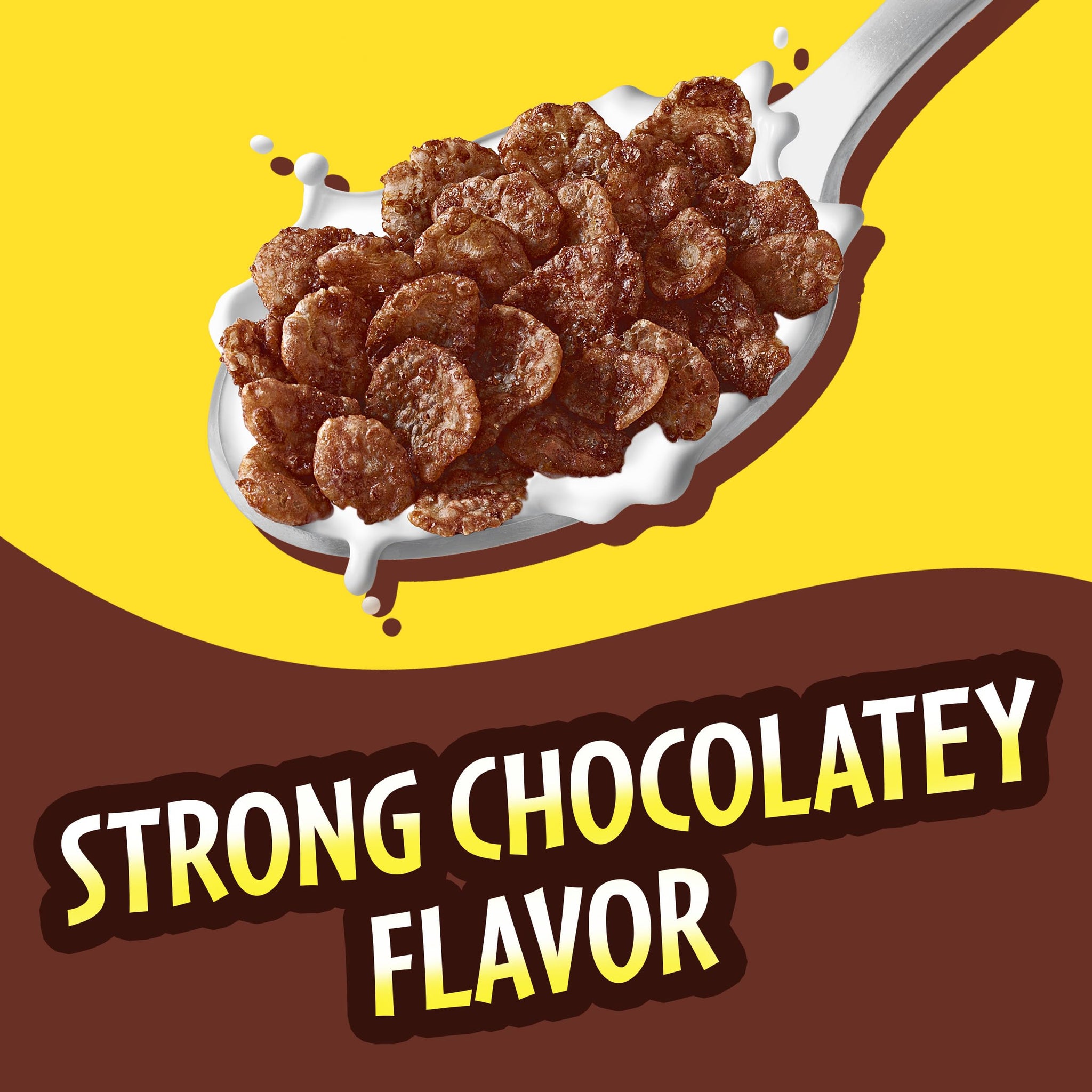 Cocoa PEBBLES Chocolate Breakfast Cereal for Kids, Gluten Free, Made with Sweetened Puffed Rice and Real Cocoa, 11 oz