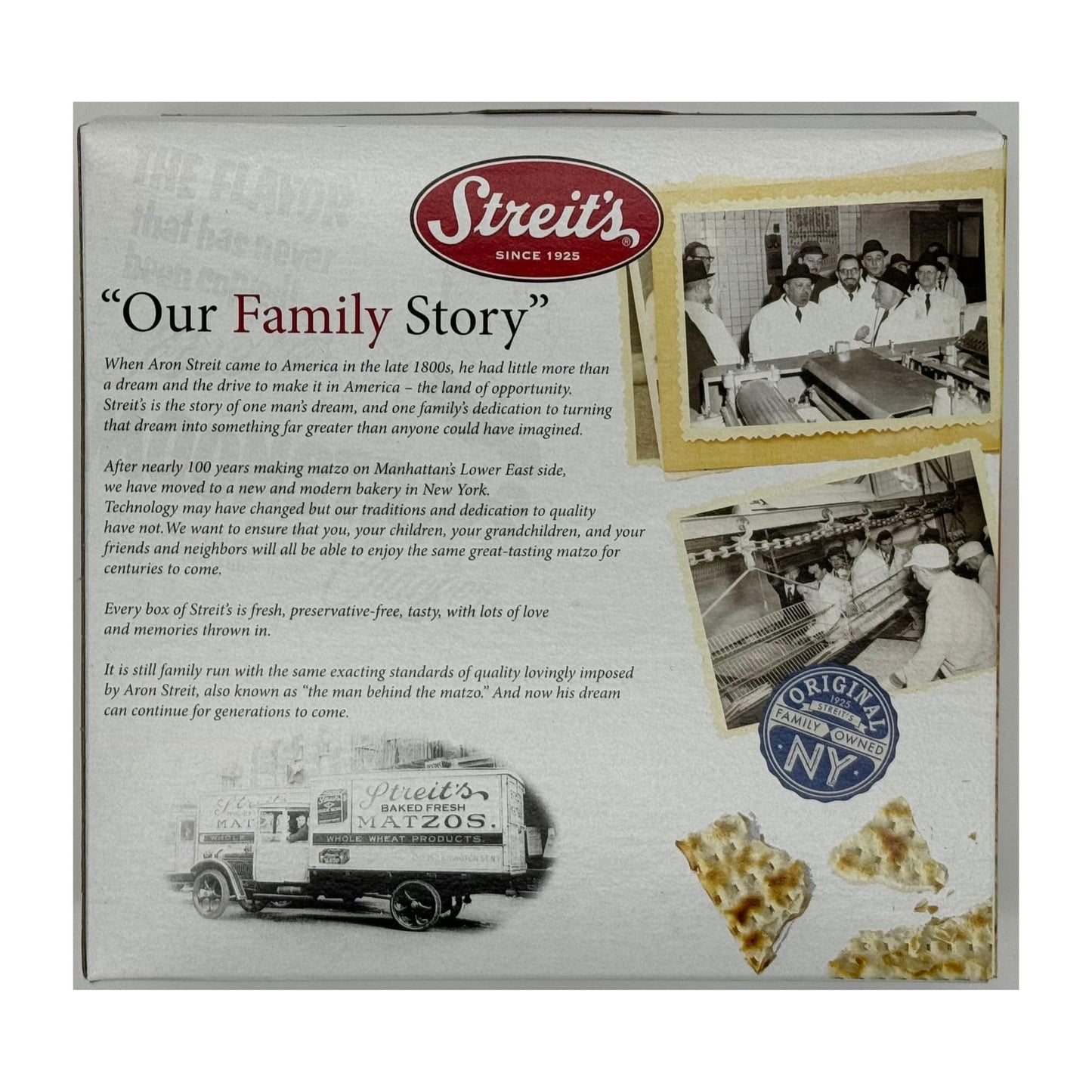 Streit's Passover Egg Matzo - Thin & Crispy, Kosher Certified, Family Owned, Pair with Soups, Spreads & Salads, Made in USA (12oz, Pack of 3)